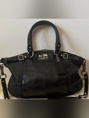 Coach Madison Leather‎ Lindsey Satchel Shoulder Bag